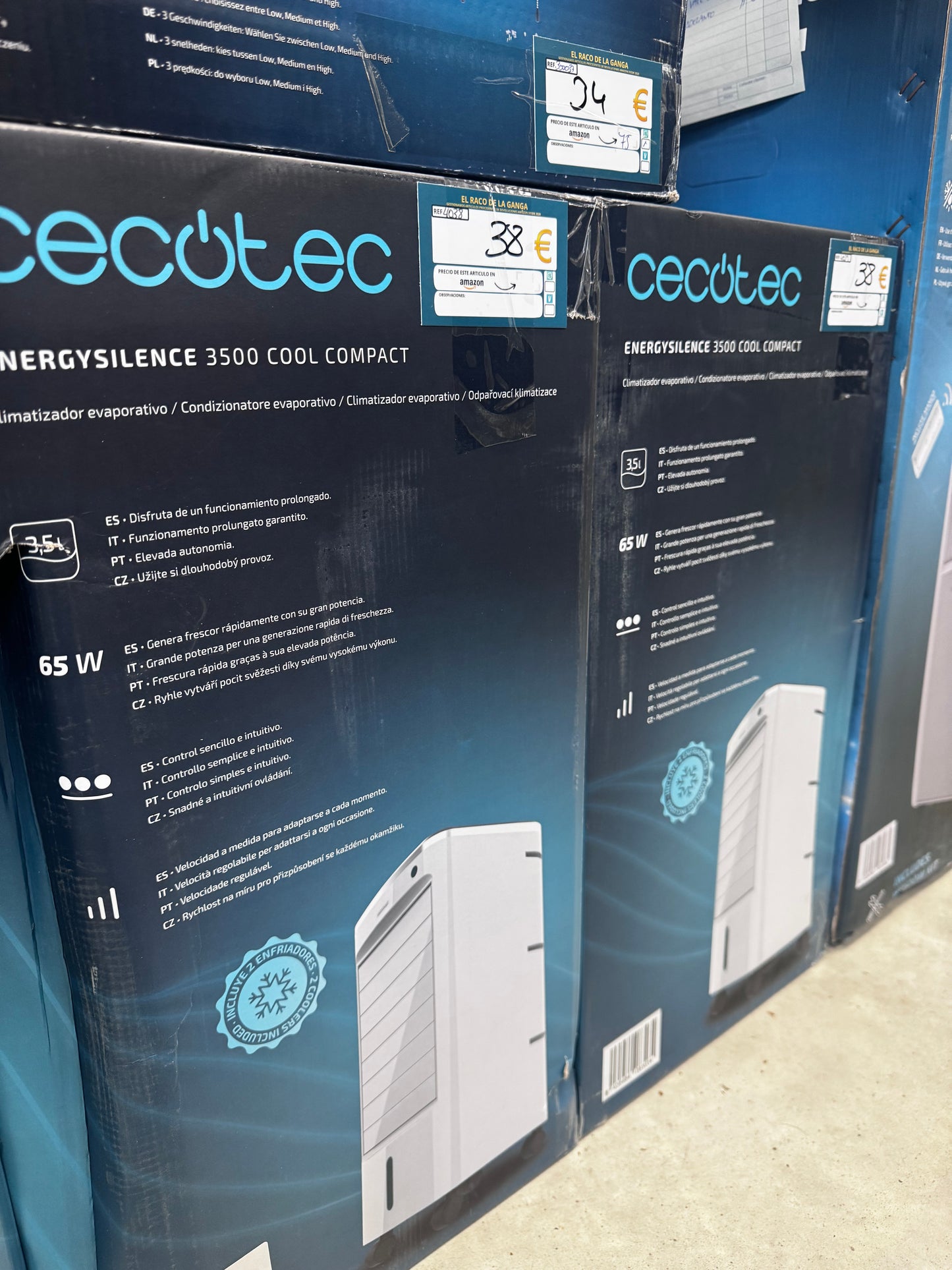 Climatizador Evaporativo 3500 Cool Compact