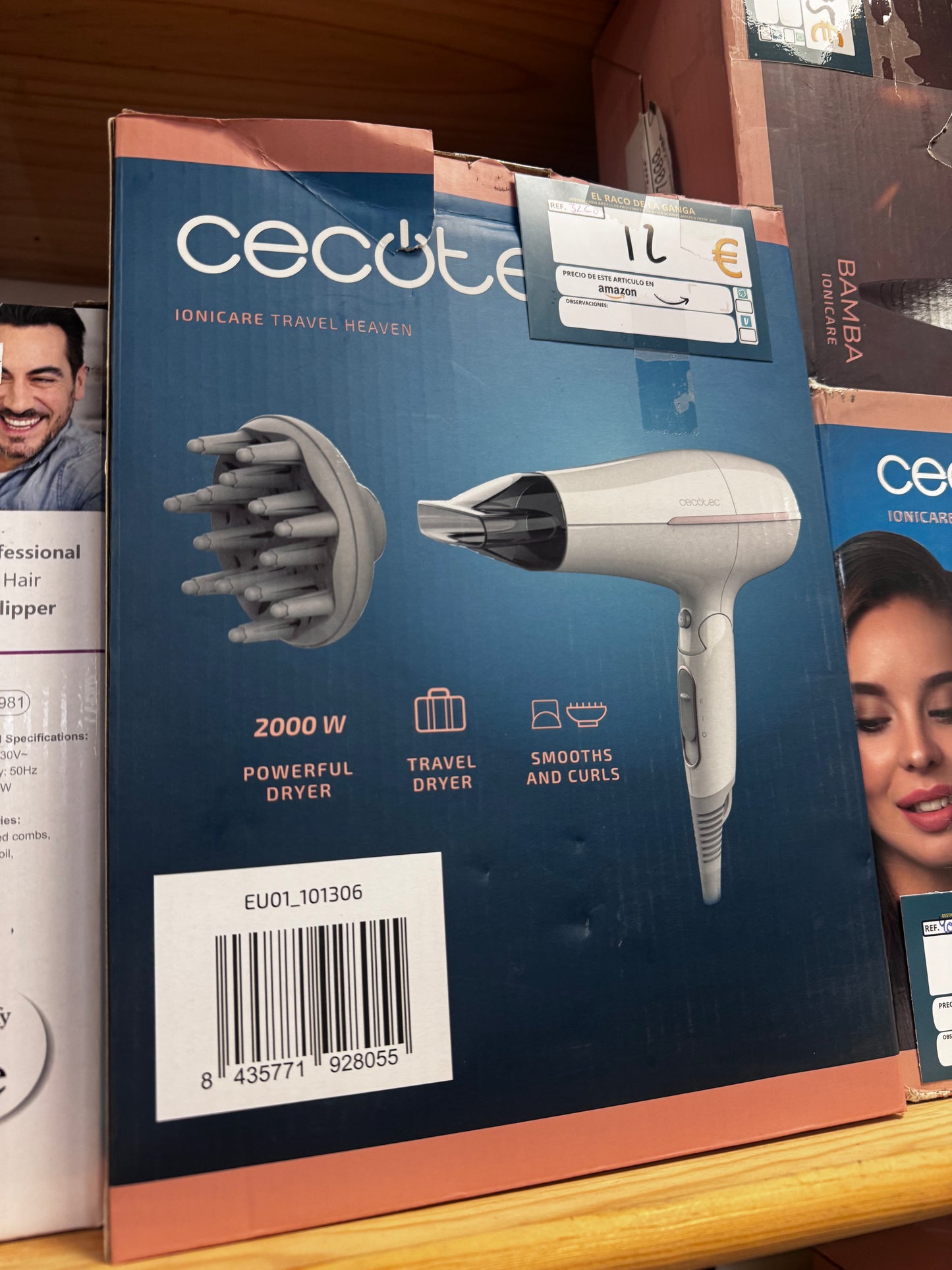 Secador Cecotec Travel Ionicare