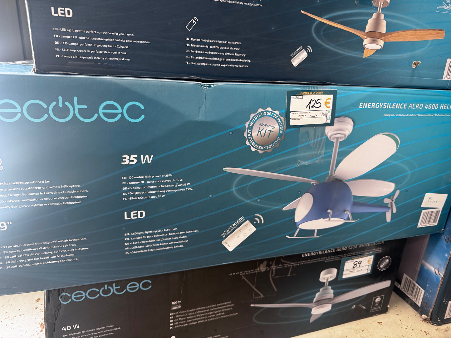 Ventilador de techo Aero 4600 Helicopter