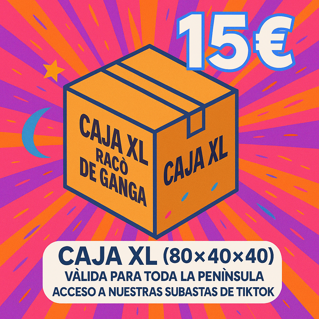 CAJA XL PARA PUJAS DE TIKTOK Live
