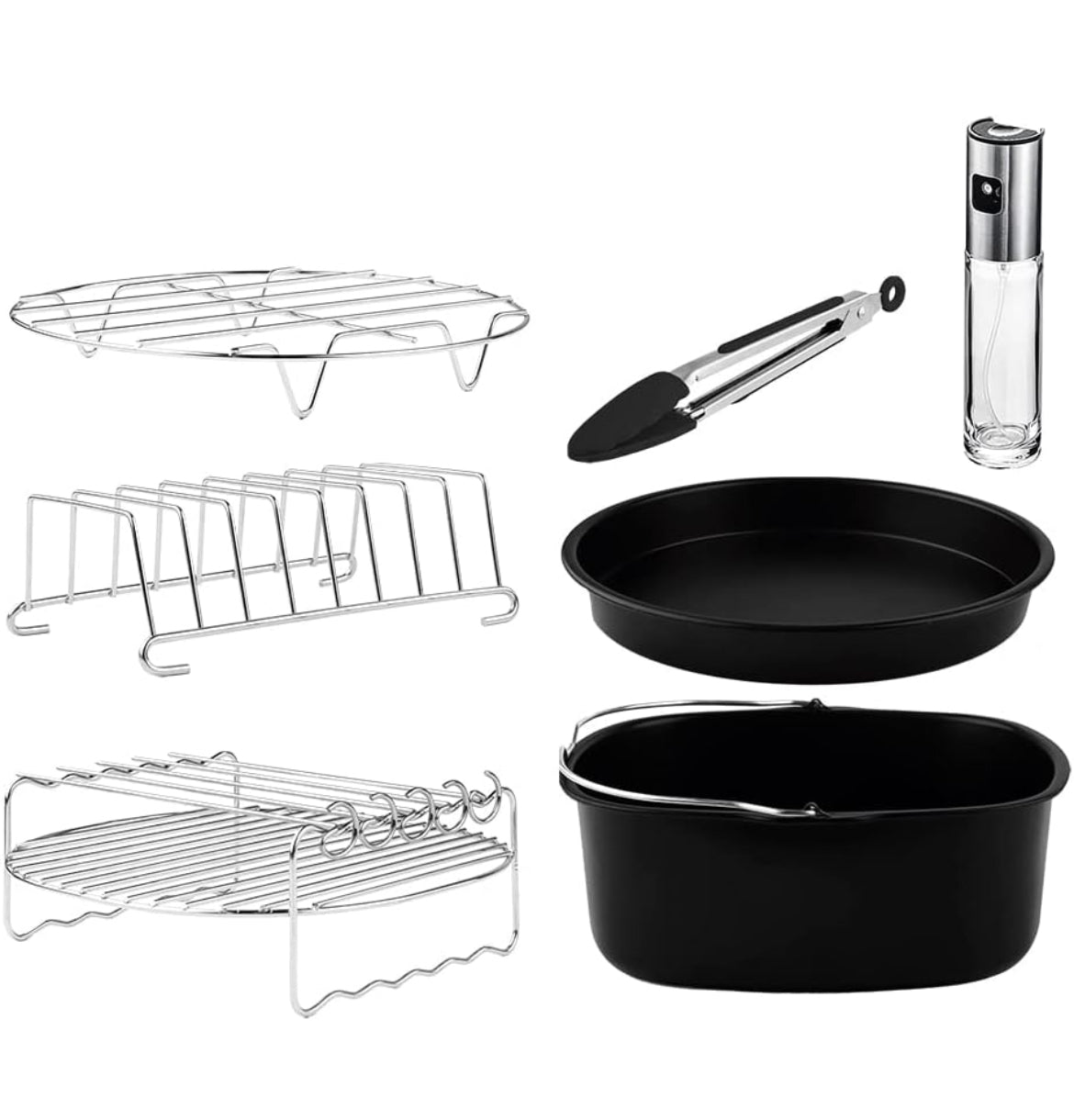 Cecotec Kit de Accesorios para Freidora sin Aceite de 5 a 6,5 L