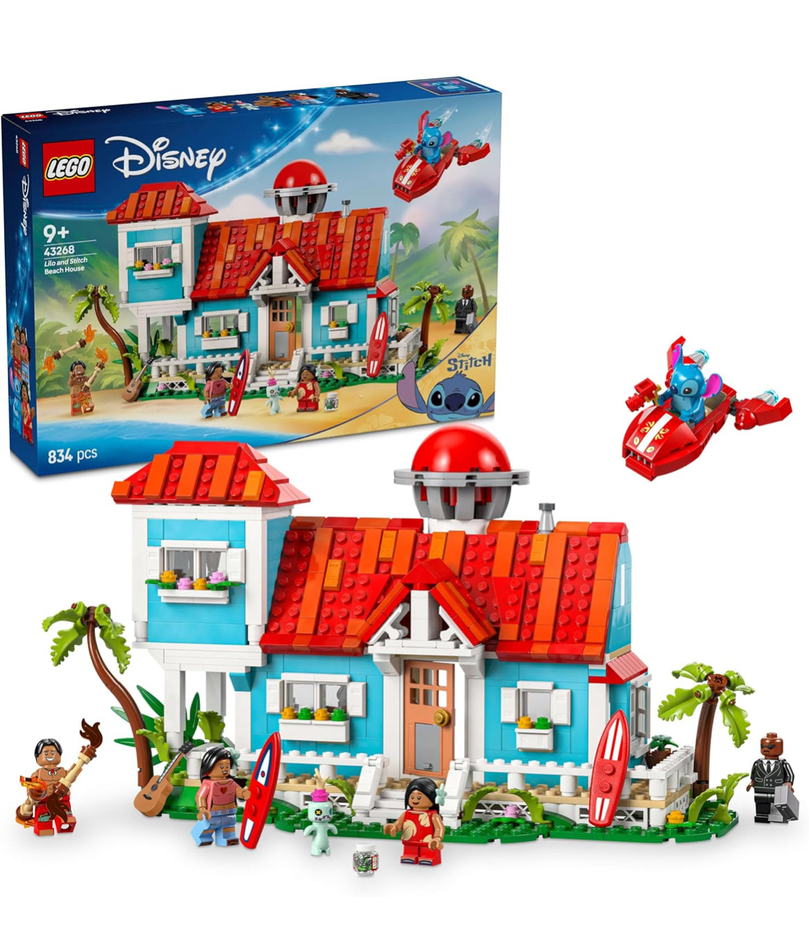 Lego 43268 Casa en la Playa de Lilo y Stitch