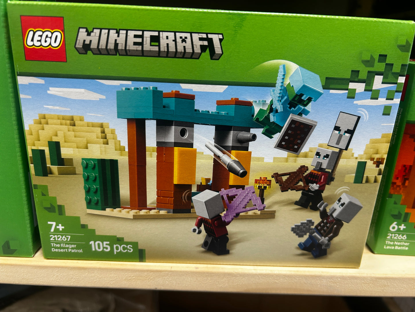 Lego 21267 Minecraft La Patrulla del Desierto de los Maldeanos