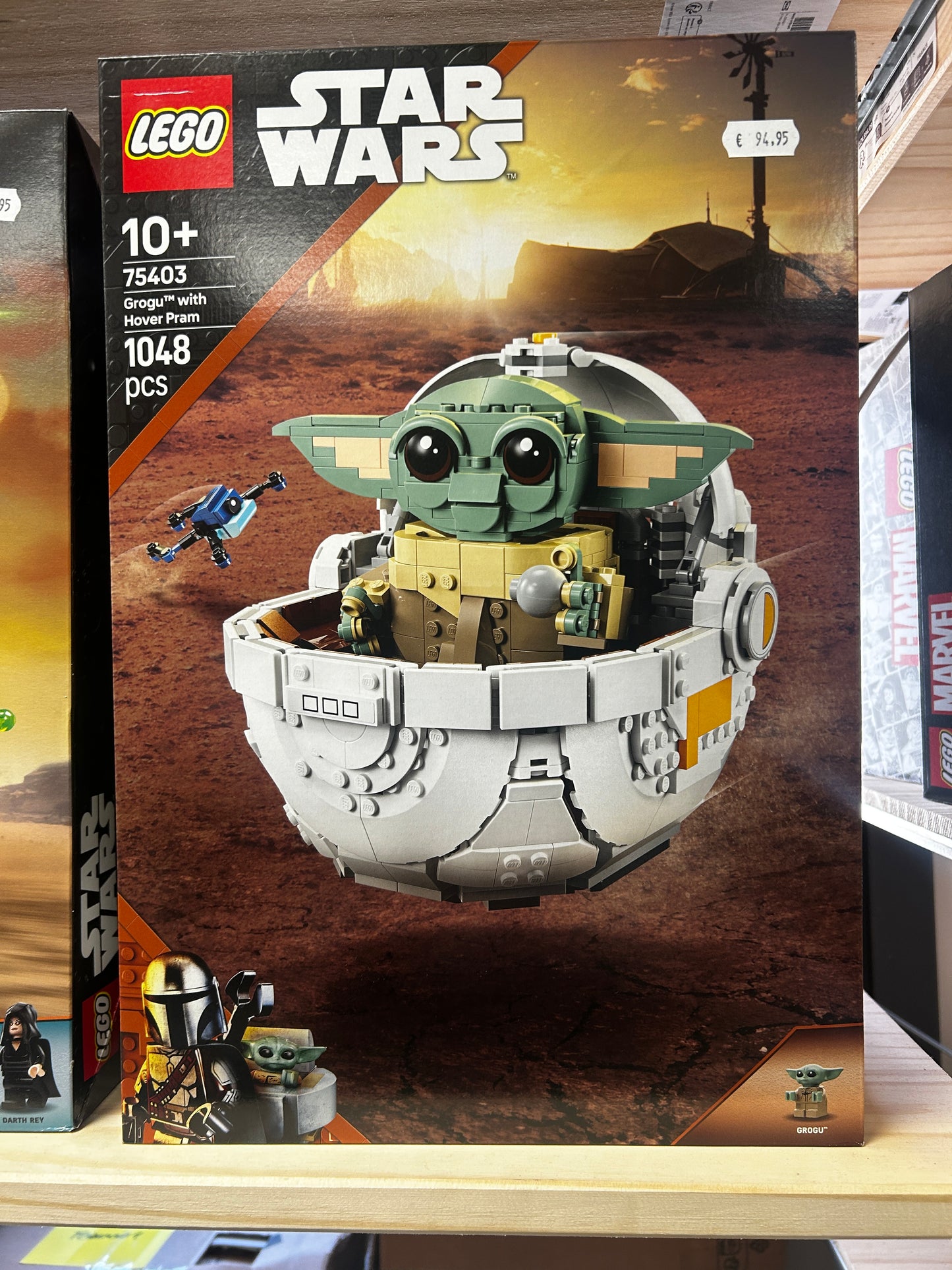 Lego 75403 Grogu con Aerocuna