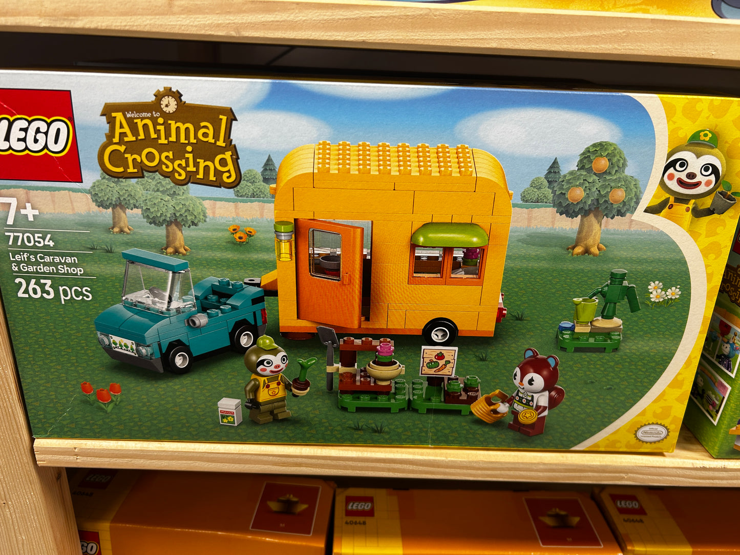 Lego 77054 Animal Crossing Caravana de Gandulio y Tienda de Jardinería