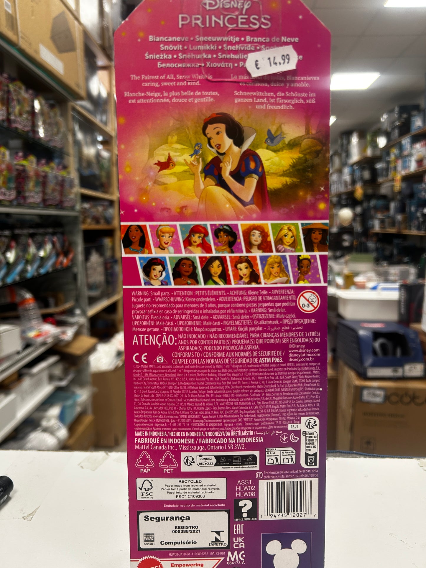 Disney Princesas Blancanieves