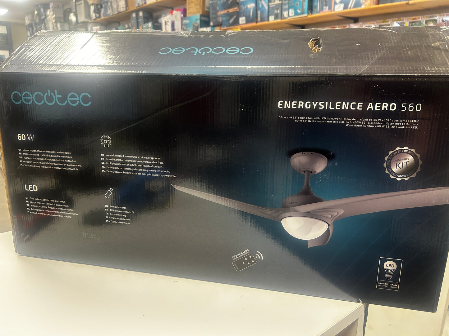 Ventilador de techo EnergySilence Aero 560