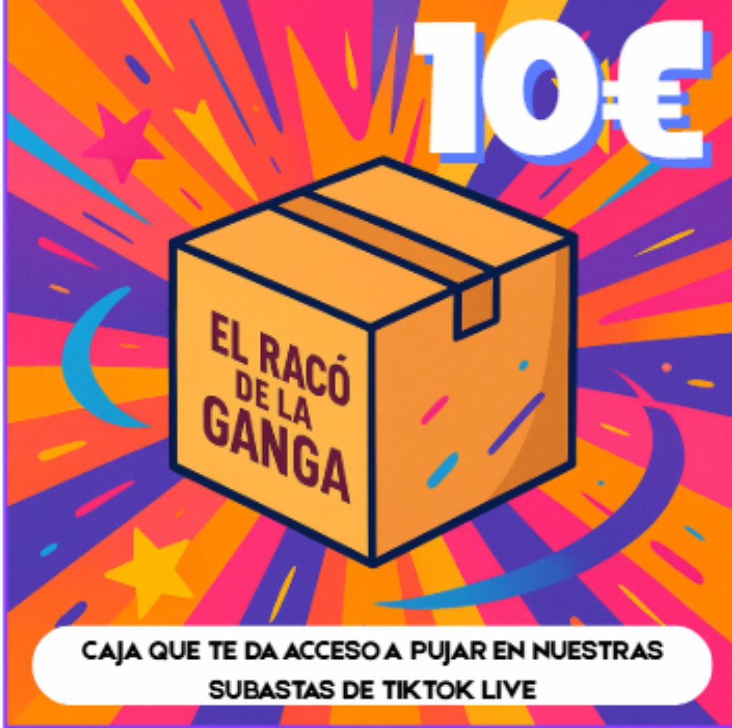 CAJA ACCESO A PUJAS TIKTOK LIVE