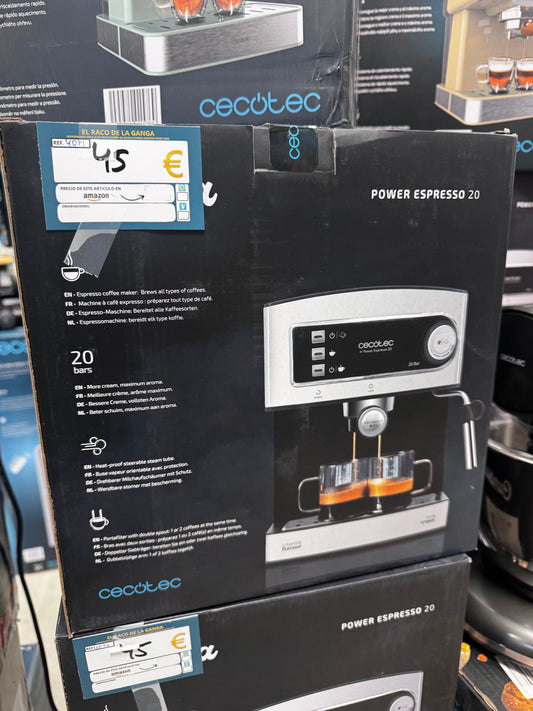 Cafetera Exoress Power Espresso 20