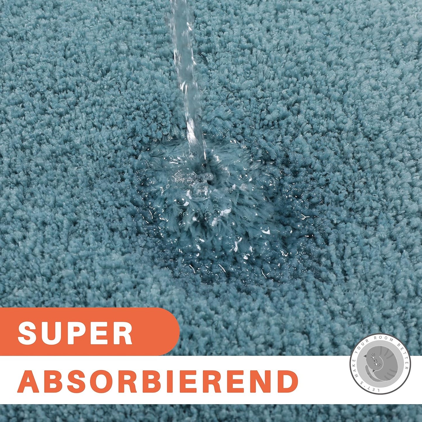 Alfombra de Baño Microfibra 90x50