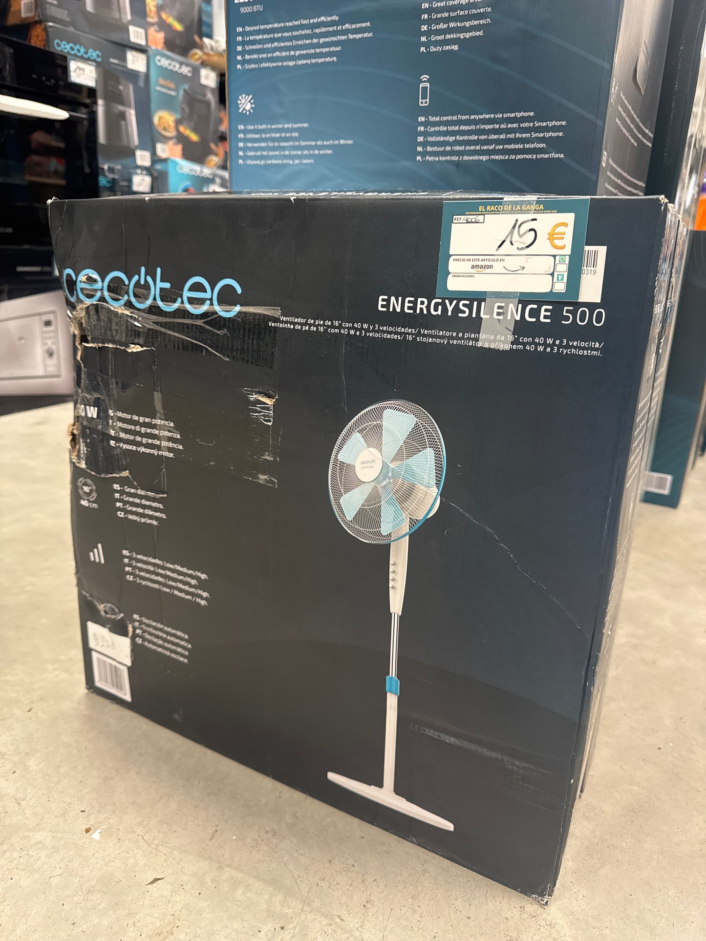 Ventilador de Pie 500 Blanco