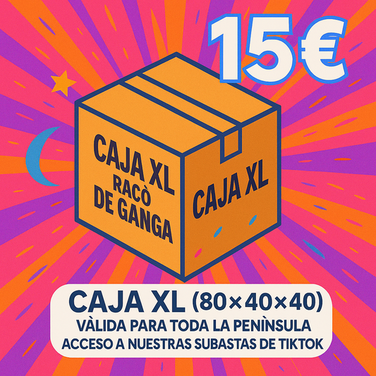 CAJA XL   PARA  PUJAS DE TIKTOK Live