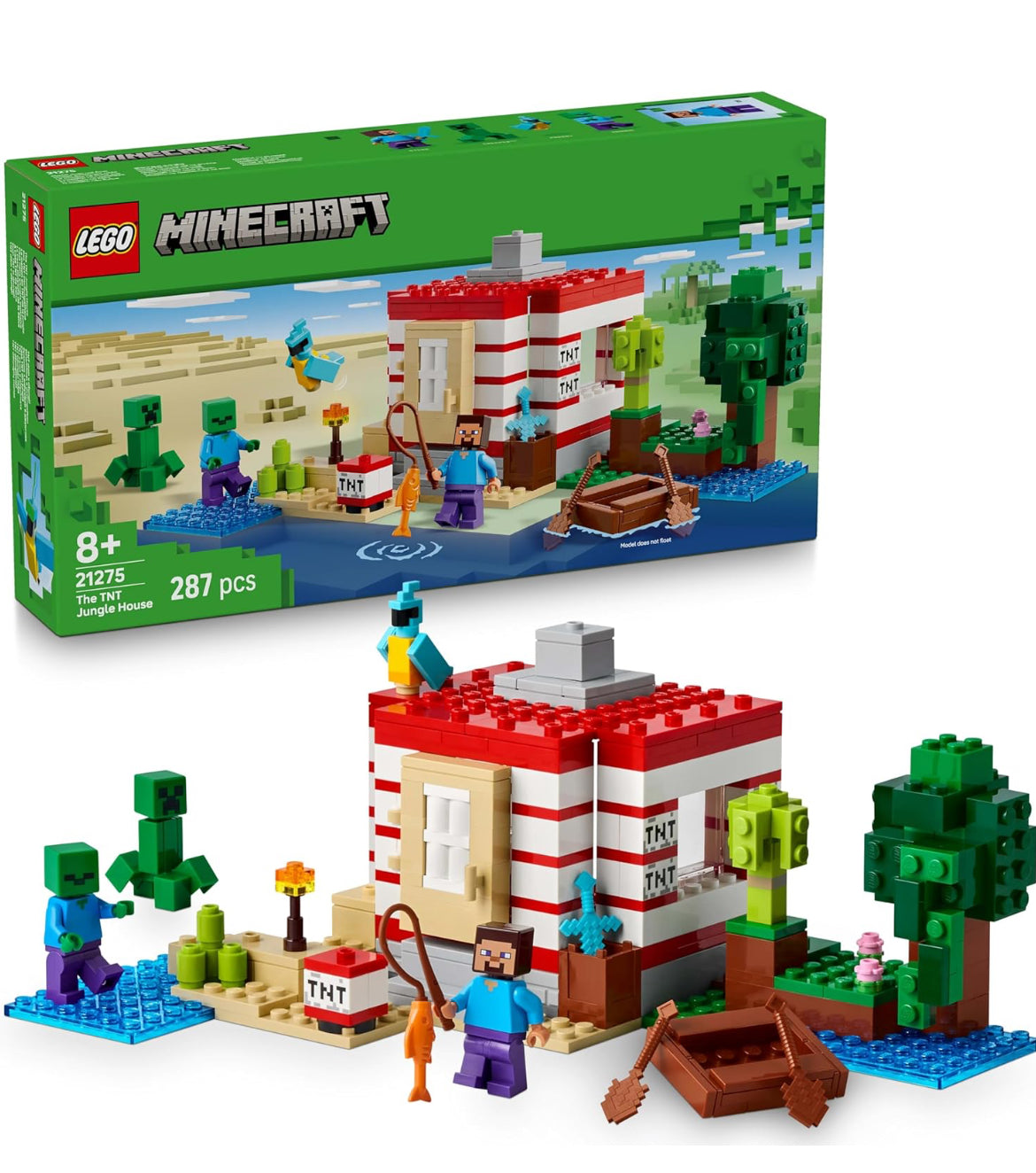 LEGO 21275 Minecraft La Casa-Dinamita de la Selva