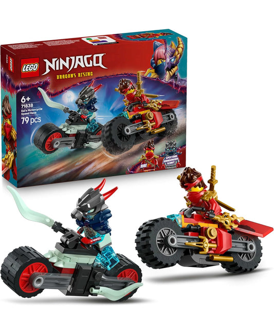 LEGO 71838 Ninjago Carrera Relámpago en Moto de Kai