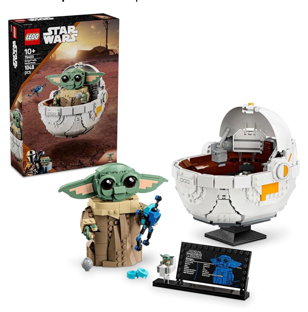 Lego 75403 Grogu con Aerocuna