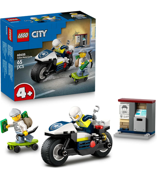 LEGO City 60455 Persecución en Moto de Policía