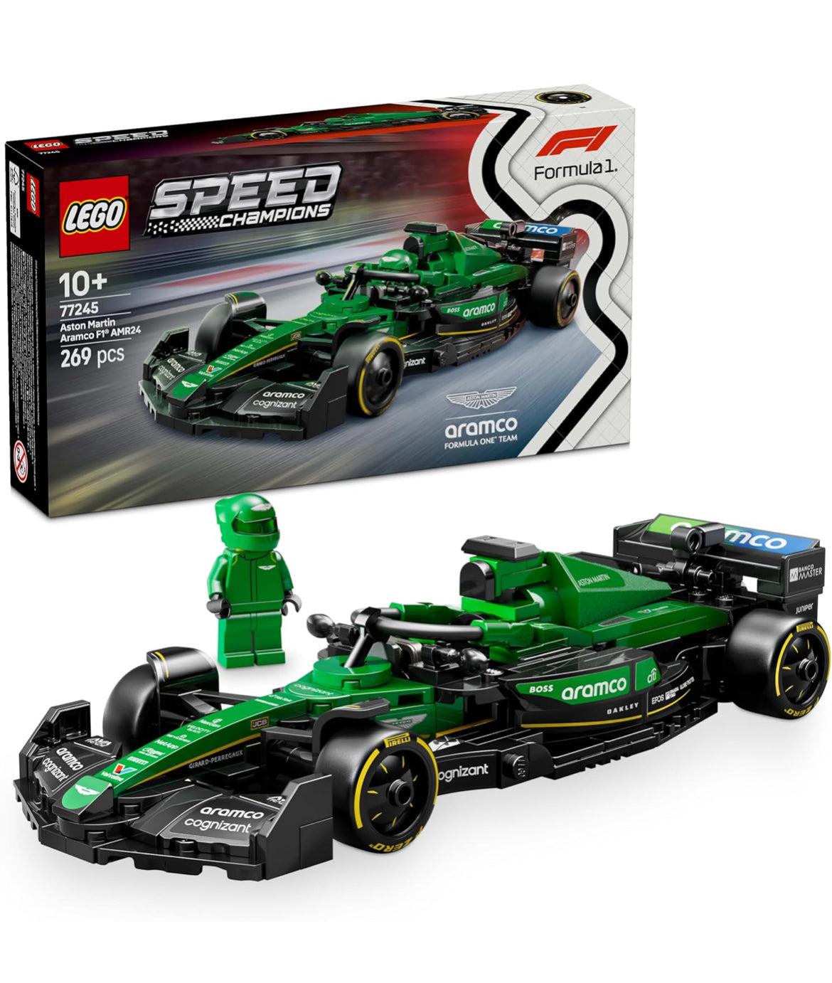 Lego 77245 Aston Martin Aramco F1