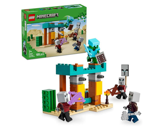 Lego 21267 Minecraft La Patrulla del Desierto de los Maldeanos