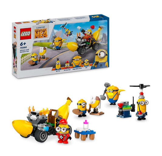 Lego 75580 Minions y Coche Banana