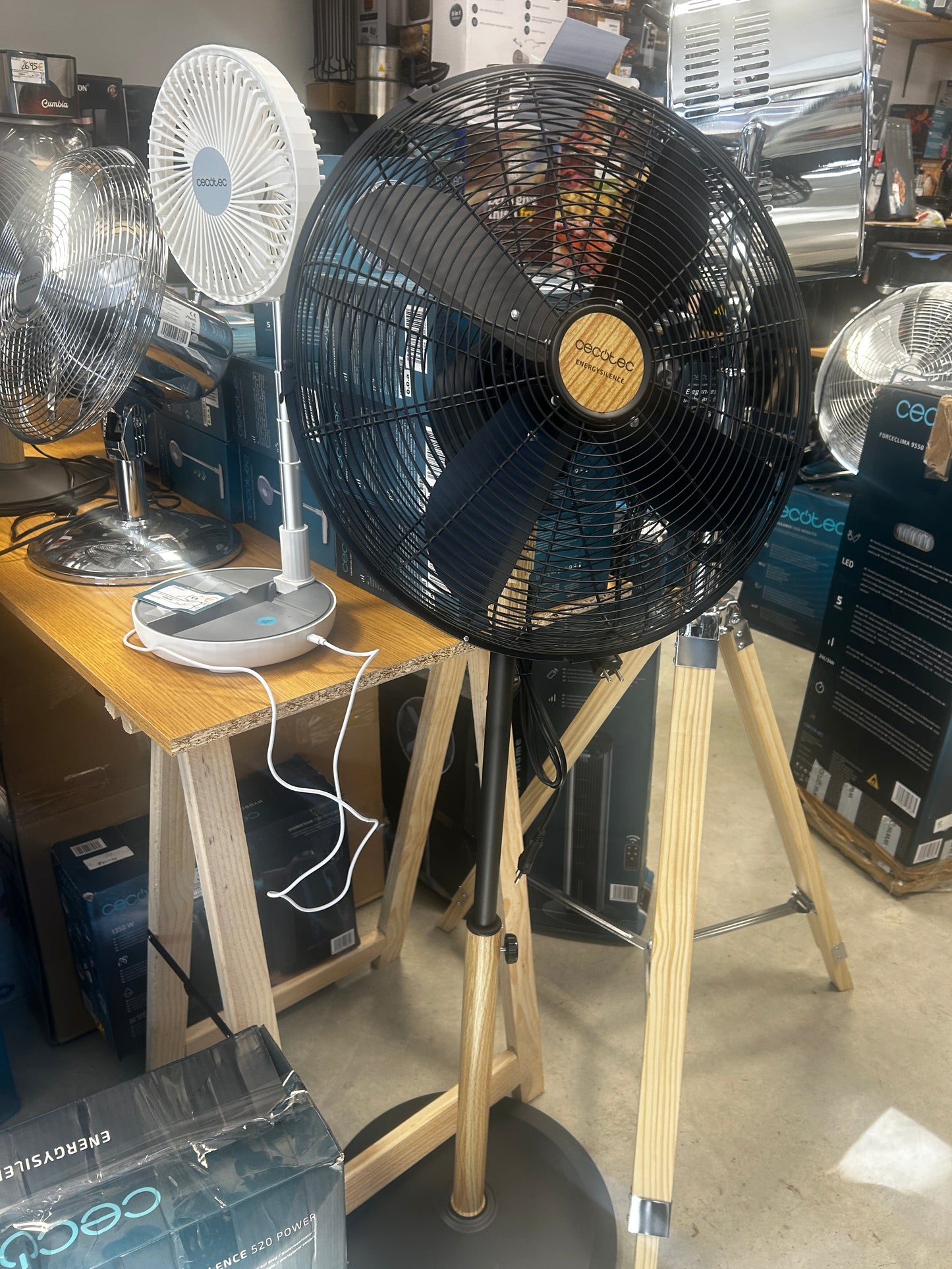 Ventilador de pie 600 Woodstyle