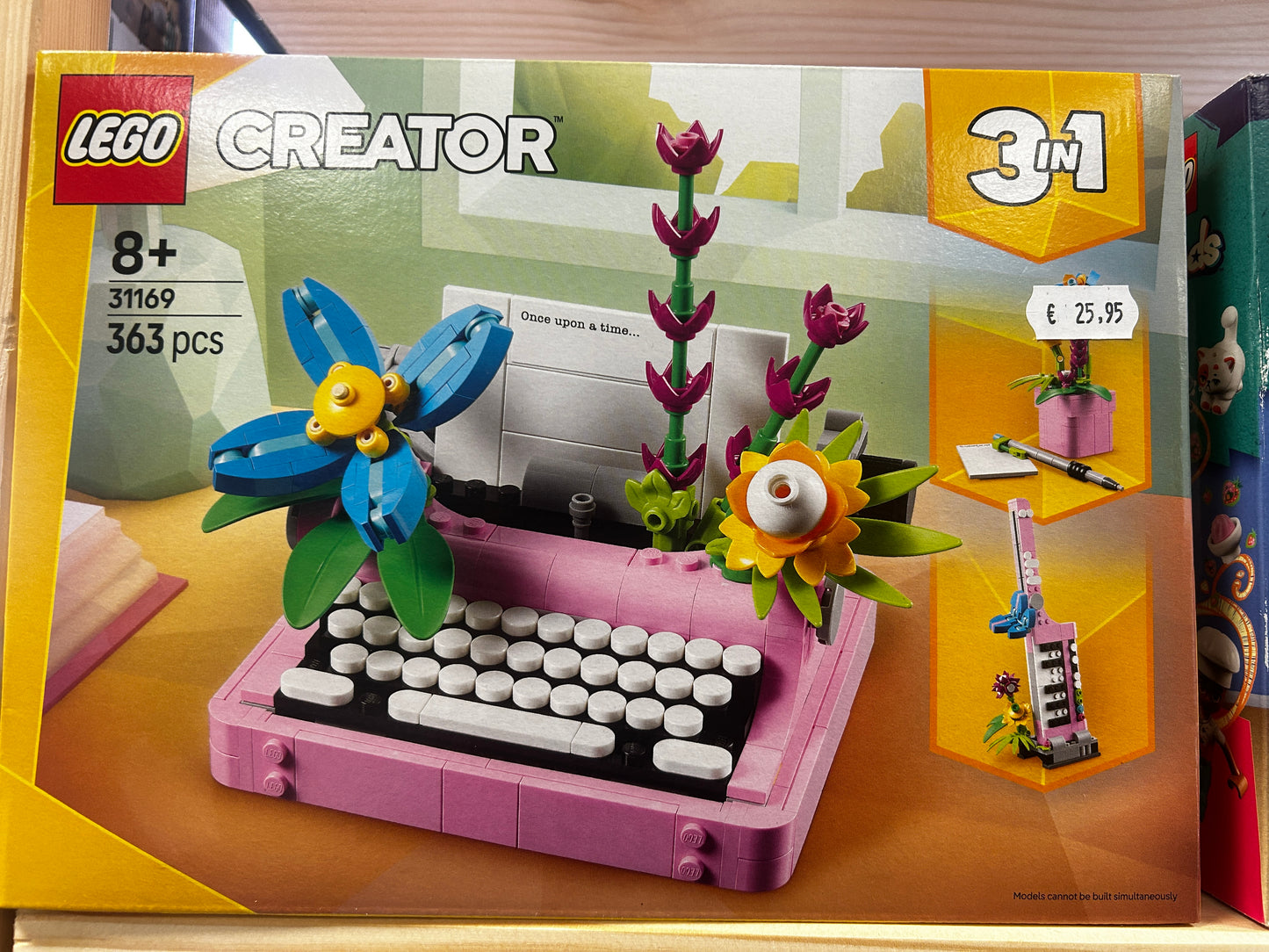Lego 31169 Creator 3 en 1 Máquina de Escribir con Flores