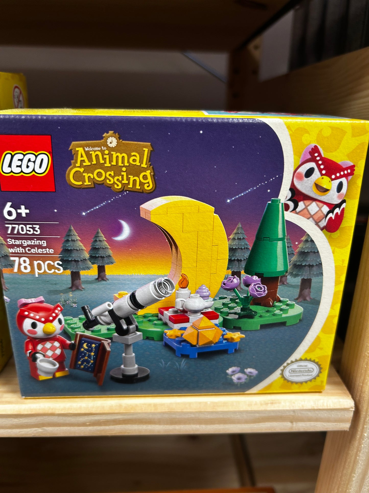 Lego 77053 Animal Crossing Mirando Las Estrellas con Estela