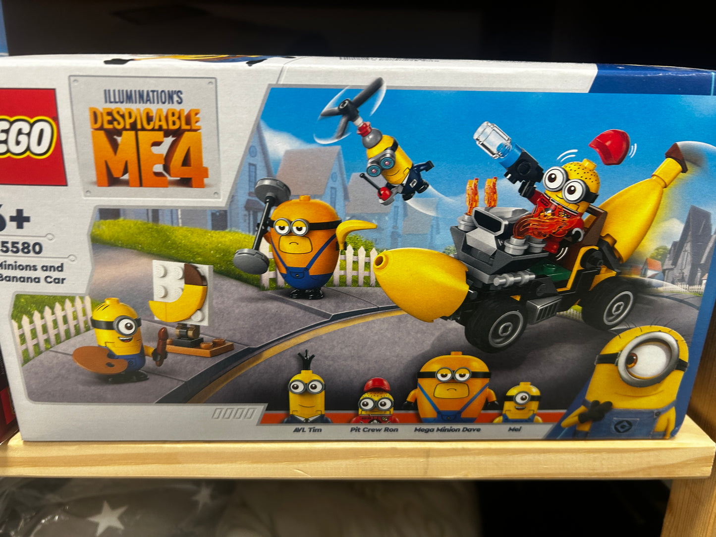 Lego 75580 Minions y Coche Banana