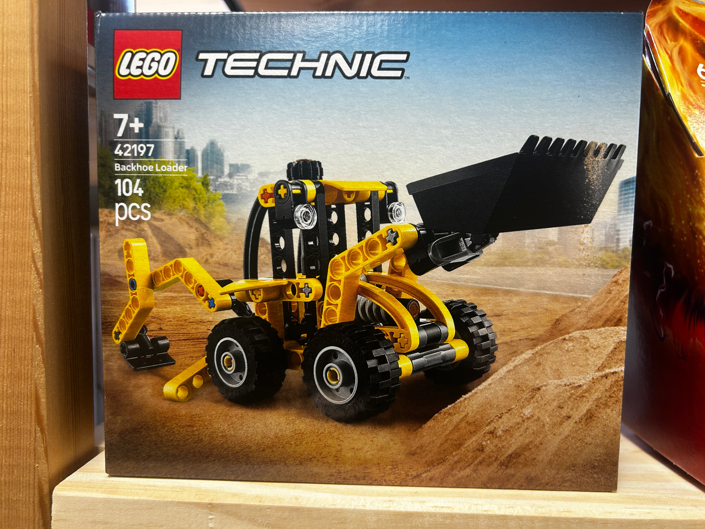 Lego 42197 Technic Pala Mixta, Retroexcavadora