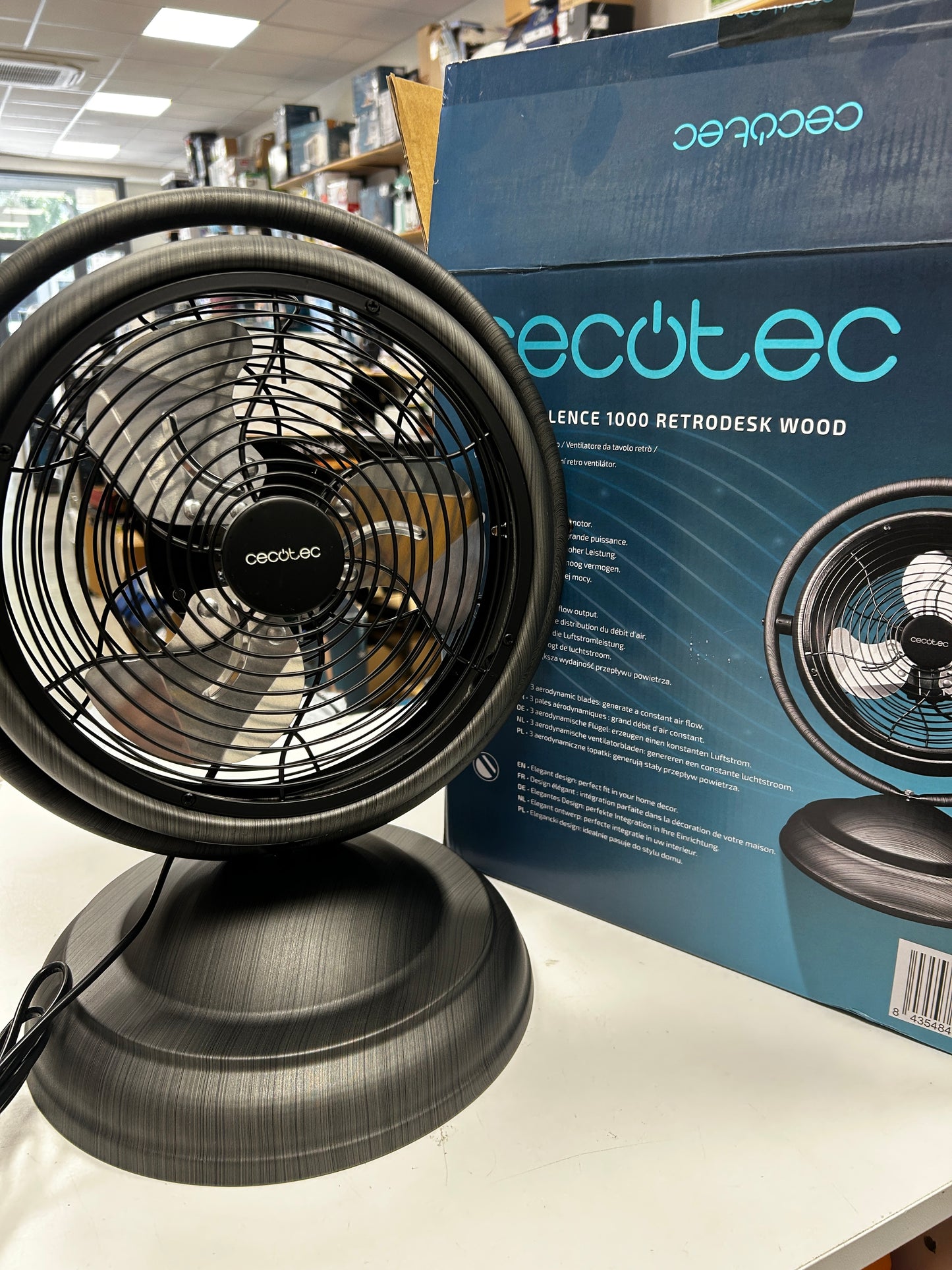 Ventilador sobremesa 1000 retrodesk
